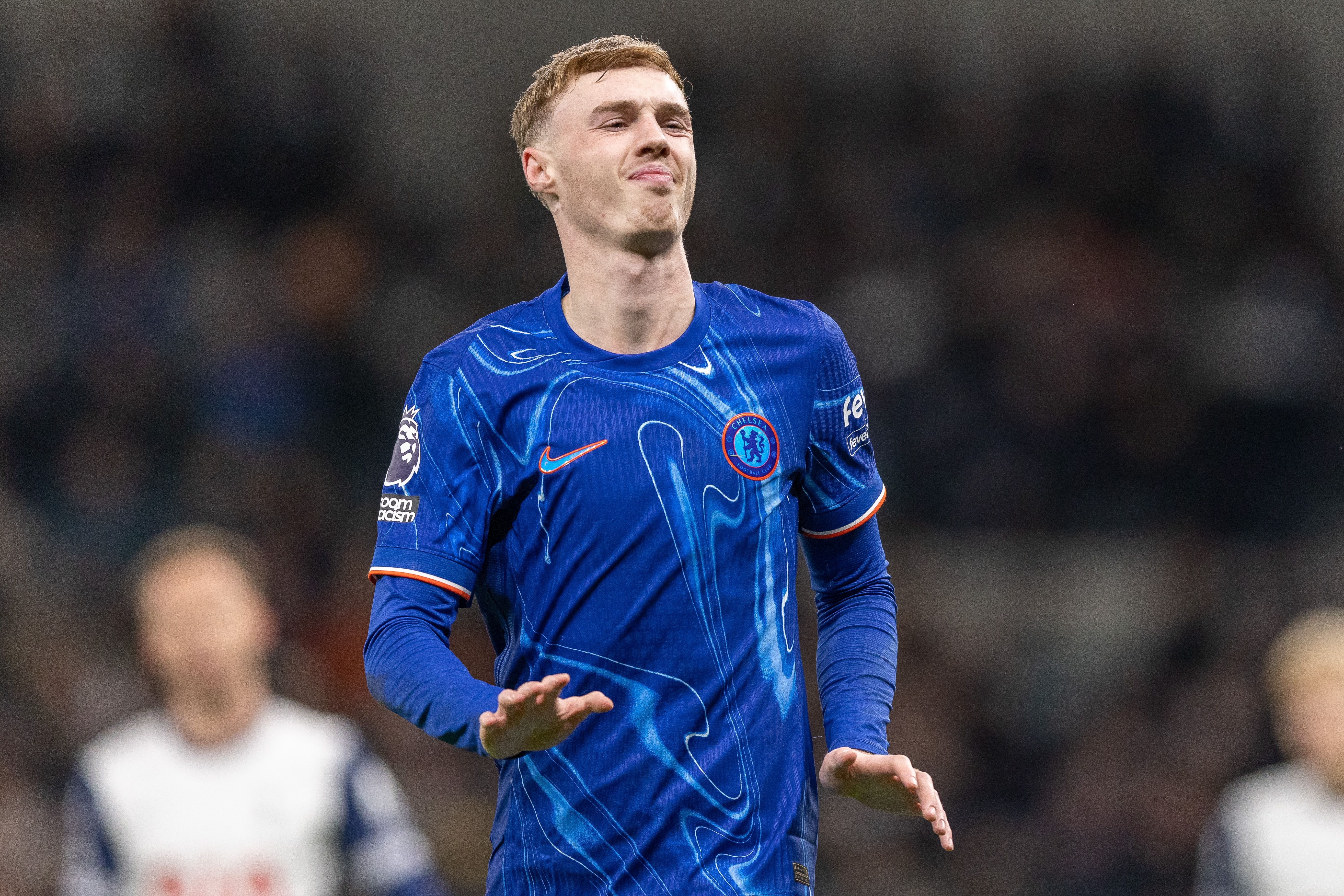 自上賽季帕爾默英超打進35球與薩拉赫并列次席，僅次于哈蘭德